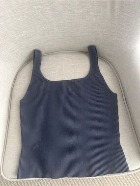 Aritzia Babaton Sculpt Knit Squareneck Tank Size Large
